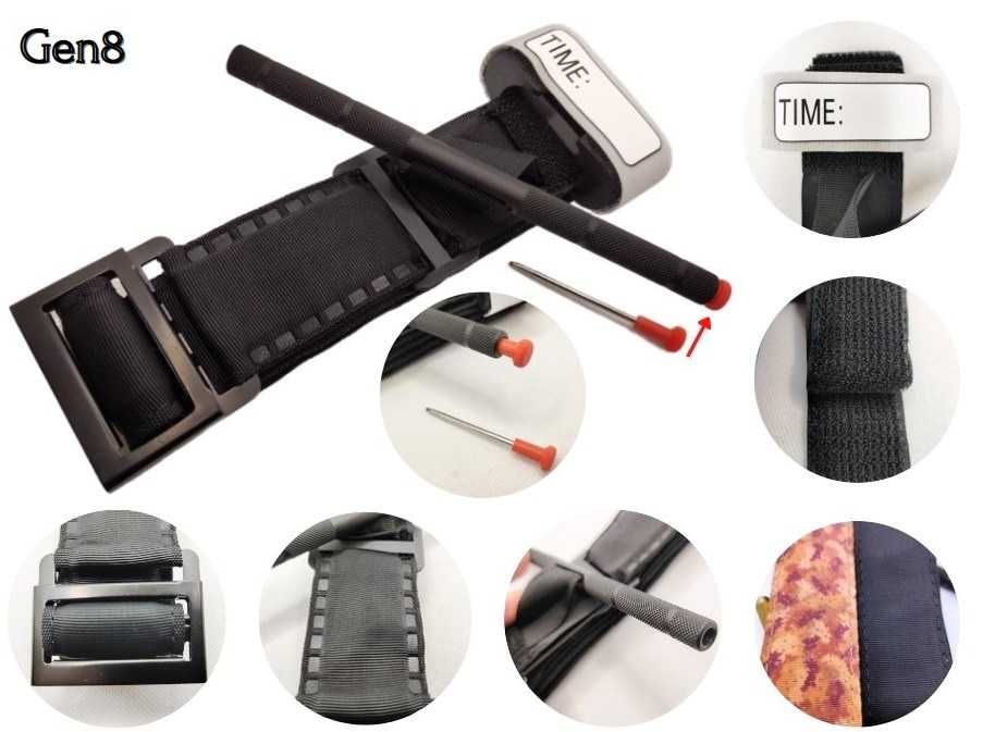 ‼️ Турникет, аналог CAT с металлическим воротком, ручкой и пряжкой!