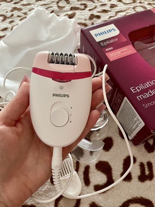 Епілятор Philips BRE255, 4000 з підсвіткою