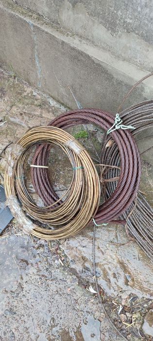 Продам стальний трос 6 мм, 13 мм  (мякий)