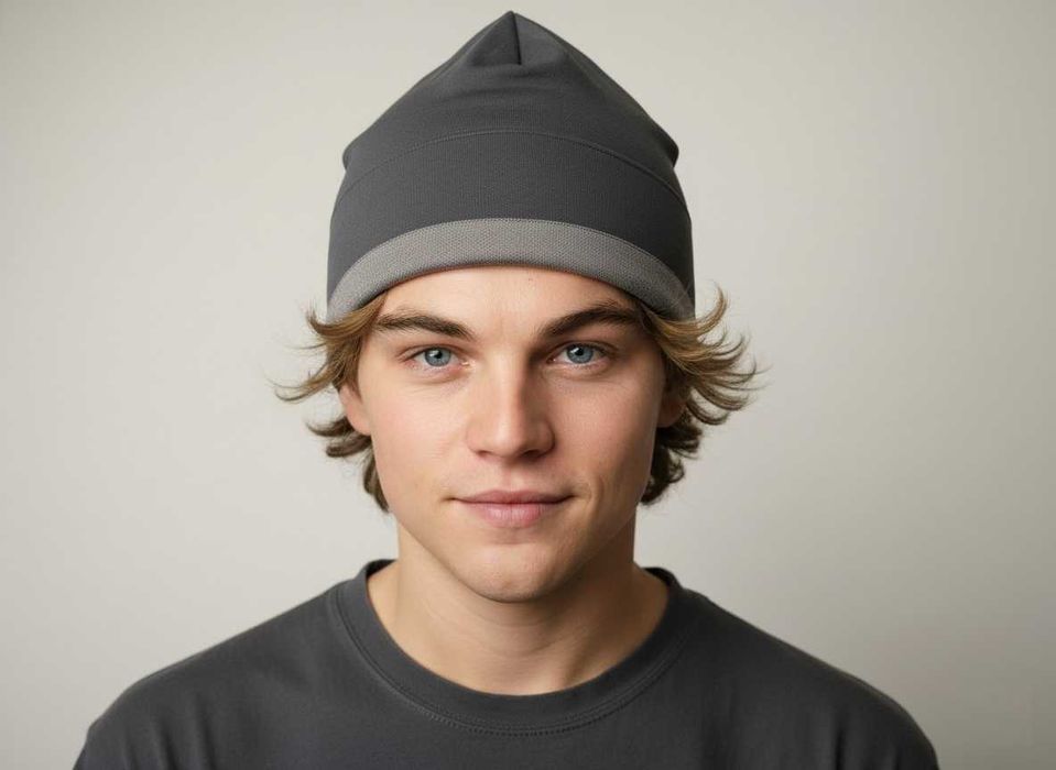 Шапка с волокнами серебра экранирующая от ЭМИ, Wi-Fi, 4G/5G-сетей