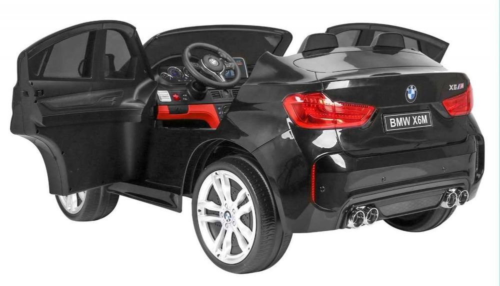 Auto Autko samochód BMW X6M 240W dwuosobowe na akumulator