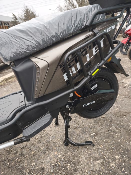 Літій залізо фосф.АКБ!Безкоштовна доставка Corso Bullet2500W 12 колеса