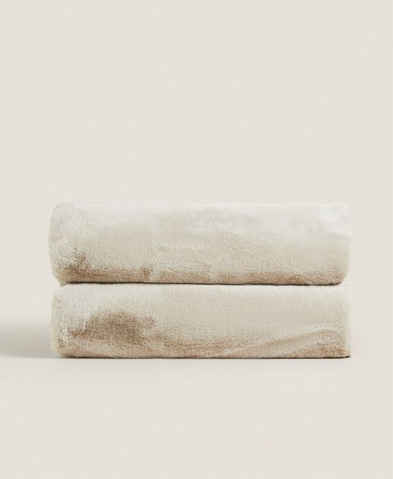 Manta Efeito Pelo Zara Home NOVO