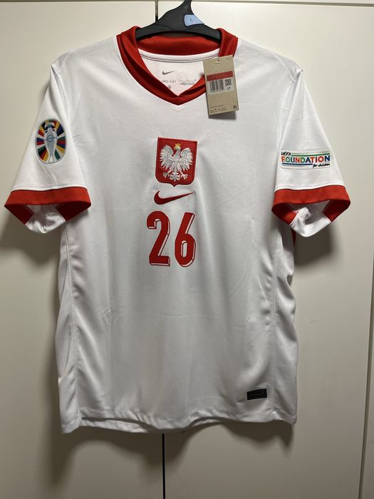 Koszulka Piłkarska Polska Kacper Urbański 26  Euro 2024 Nike M/L