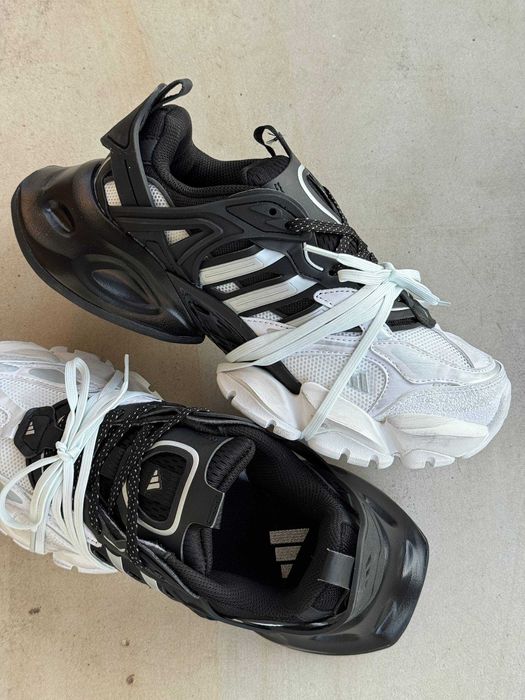 Кросівки Adidas Vento XLG Deluxe Black White / кроси Адідас Венто