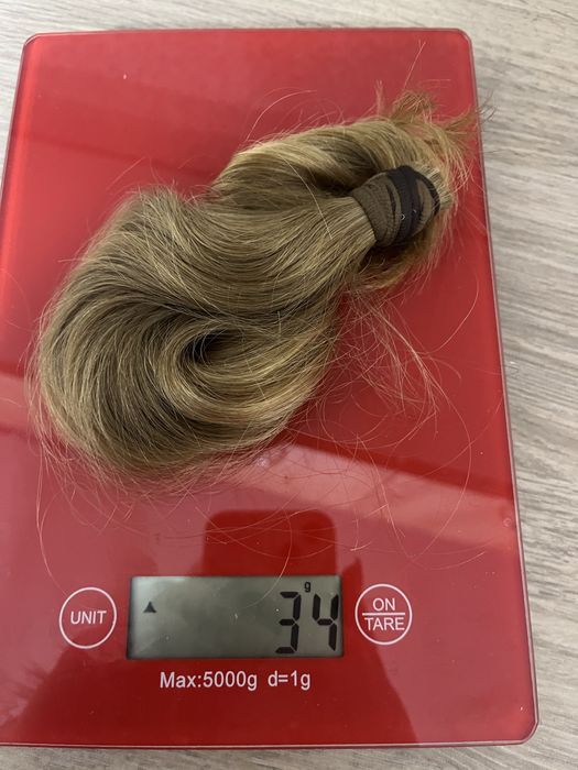 Натуральне підліткове волосся 32 см      мʼяке | ідеальне для згущення