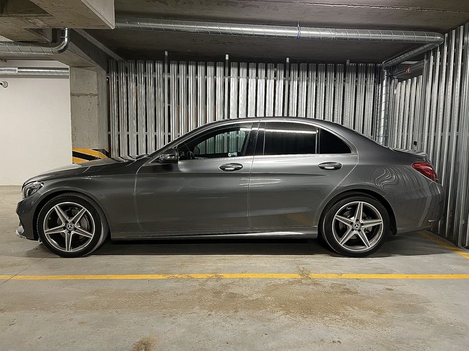 Mercedes C200 4Matic  9G-Tronic  AMG  *SALON POLSKA*  BEZWYPADKOWY