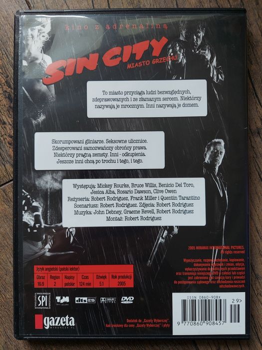 Sin City - Miasto grzechu - Film DVD
