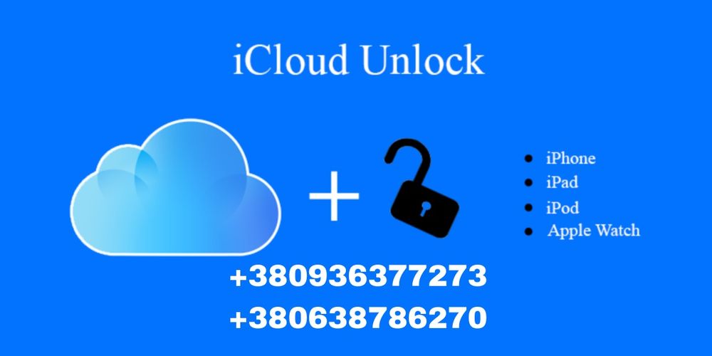 Розблокування iCloud (iPhone/iPad/MacBook/Xiaomi)