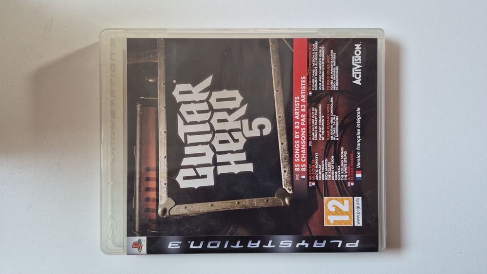 Jogo Ps3 Guitar Hero 5