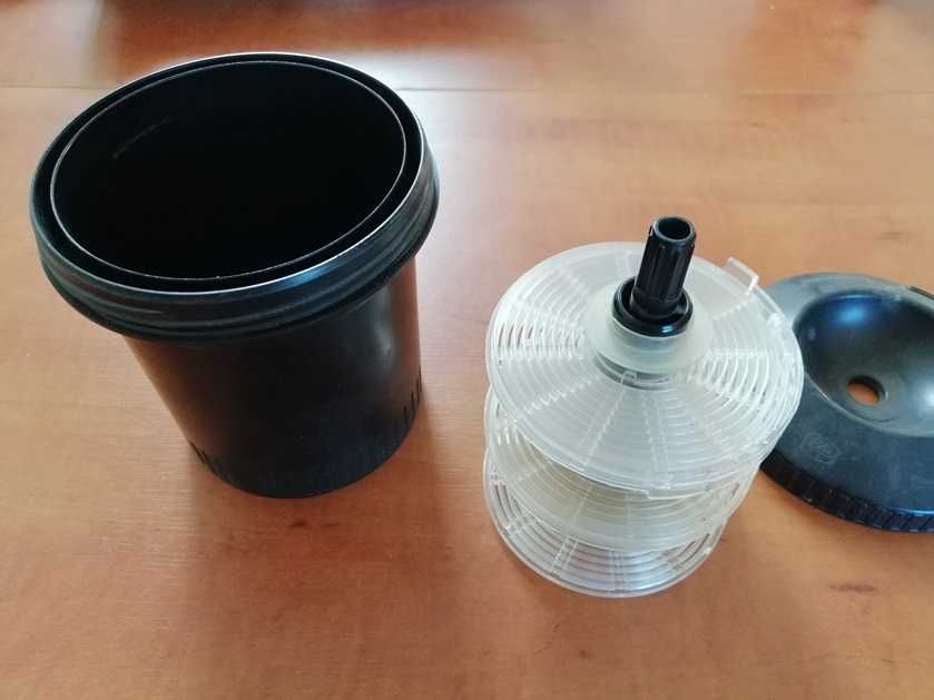 Koreks fotograficzny bakelitowy do wywoływania filmów/klisz fotograf.