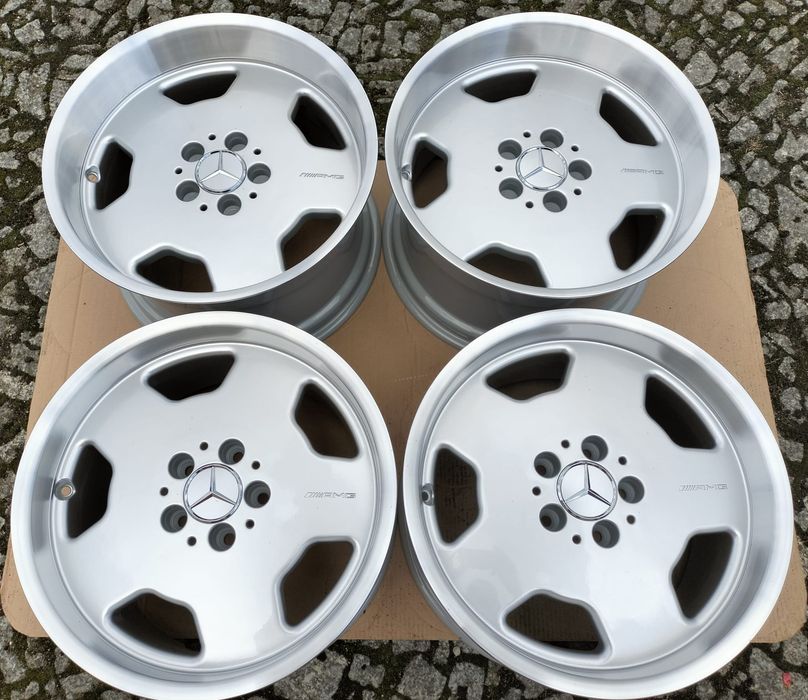 Felgi aluminiowe Mercedes 126 129 Monoblock 140 AMG 17 cali 5x112
