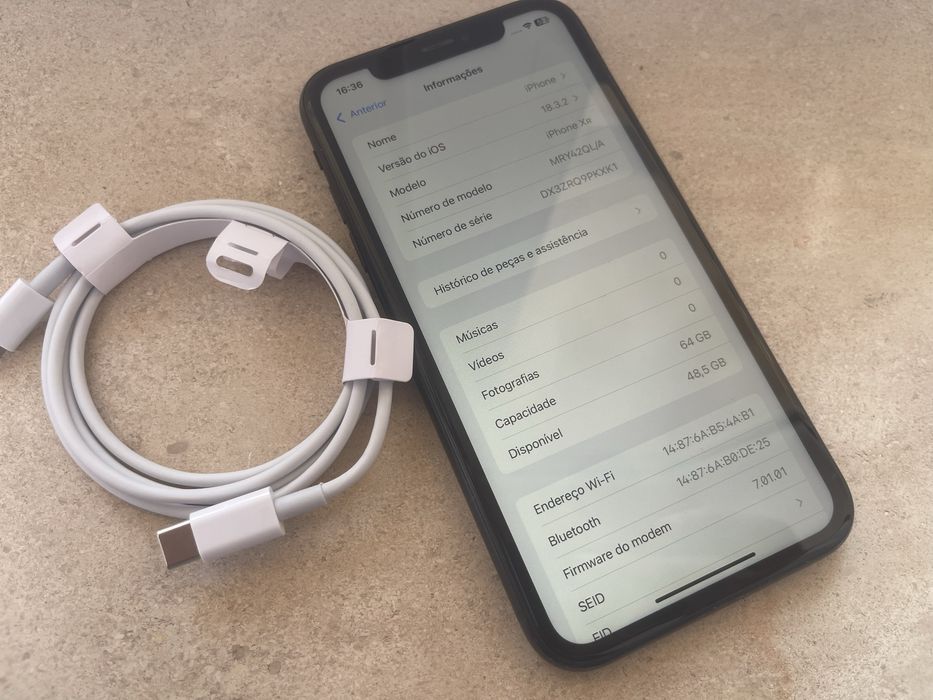 Iphone XR 64gb livre desbloqueado em preto