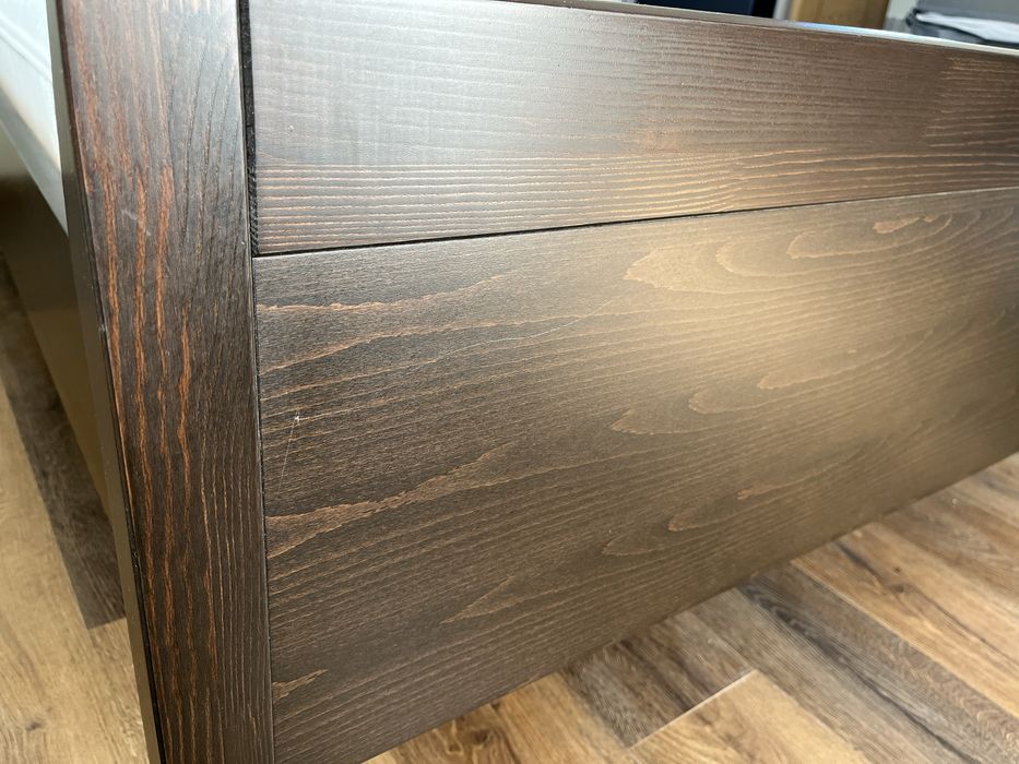 Cama IDANAS 160x200 + 2 Estrados LONSET + Colchao