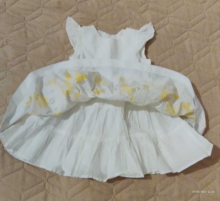 Vestido verão menina 12/18 mêses