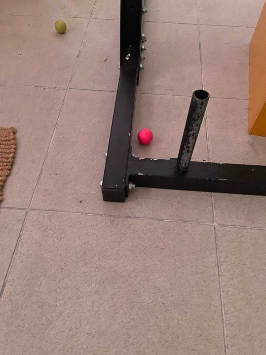 Rack musculação em ferro
