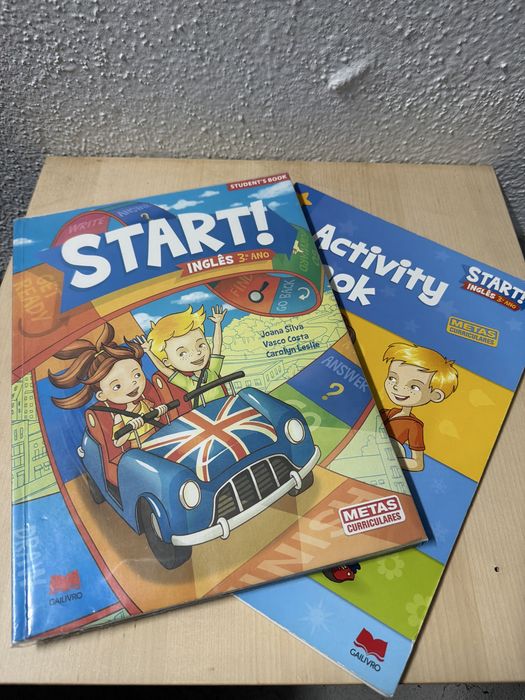 Livro Fichas e Manuais Escolares 3º Ano