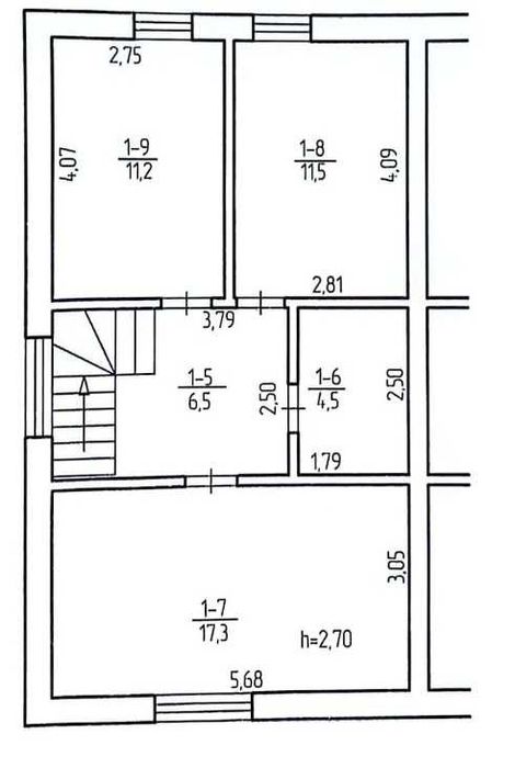 Котедж, частина будинку, житло, дім
