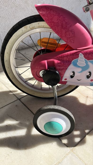 Bicicleta roda 14, decathlon 3 - 5 anos