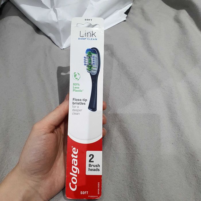 Змінні Насадки 2шт нові для щітки Colgate Link Deep Clean Soft