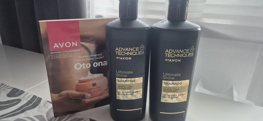 Szampon połysk XXL 700ml ×2 Avon