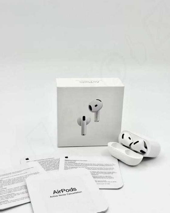 Наушники аирподс 4 Идеальный звук Новая поставка + чехол