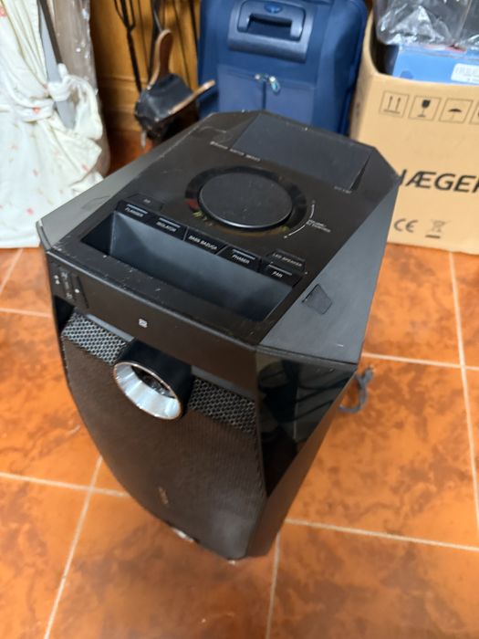 Coluna de som Sony bluetooth com USB com comando