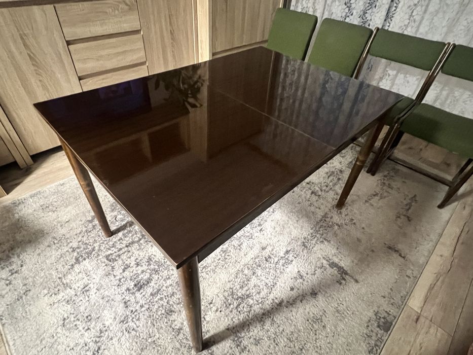 Stół PRL rozkładany | lata 60–70 | vintage mid-century