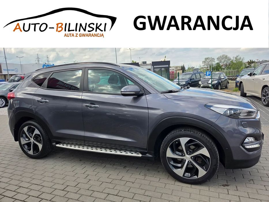 Hyundai Tucson 1.6BT 177KM Aut.4x4 FULLed Skóra+4xGrzane Kamera Navi BluetoothGwa