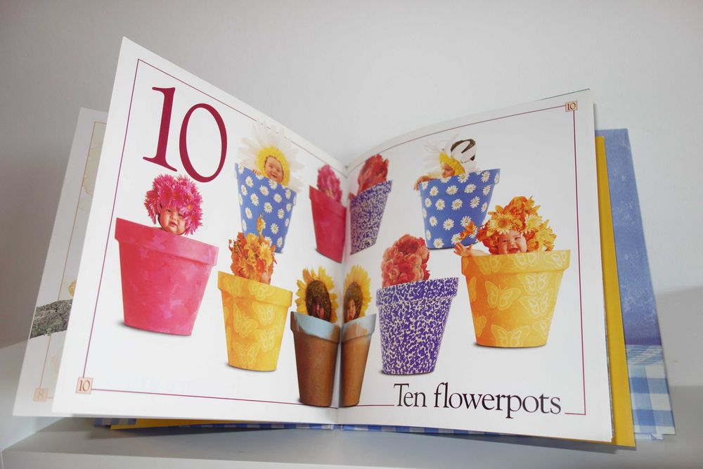 Livro Anne Geddes Counting Book Down in the Garden*Envio gratuito