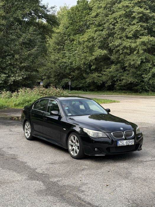 BMW e60 benzyna 3.0 manual w dobrym stanie. Radio Carplay