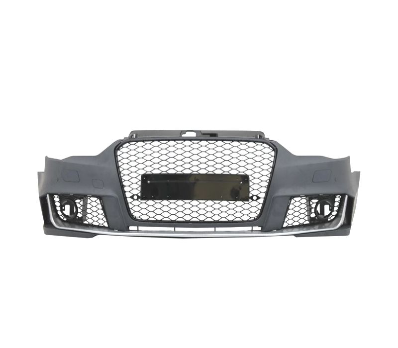 PARA-CHOQUES FRONTAL AUDI A3 8V 12-16 LOOK RS3 PRETO BRILHANTE