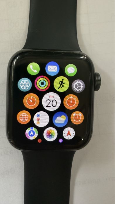 Часи годинник  Apple Watch SE 40 мм black