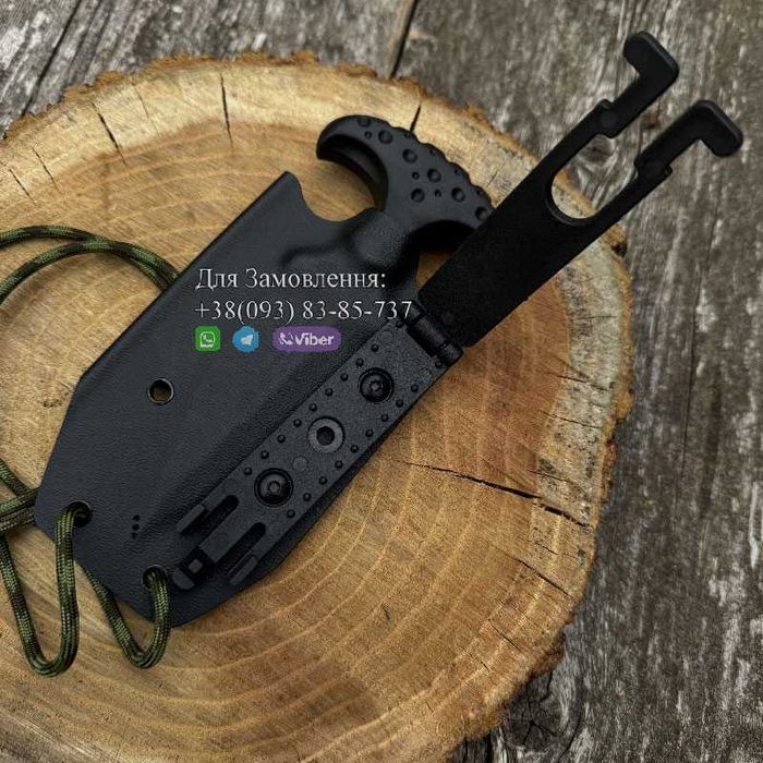 Нож скрытого ношения/Ножны из Kydex/Нож "White Raven"