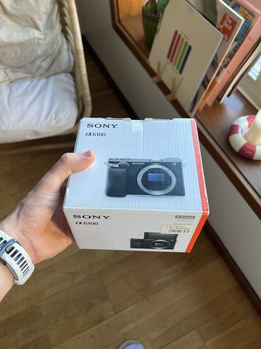 Sony a6100 corpo