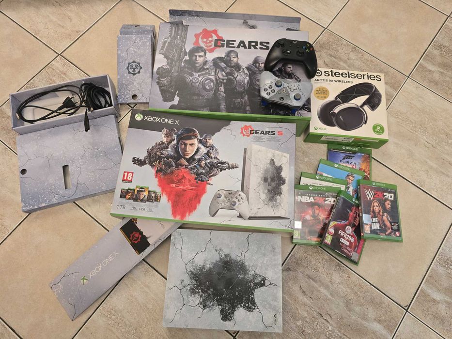 Xbox One X Ultimate Gears 5 Edition Limitowana Edycja + mega gratisy