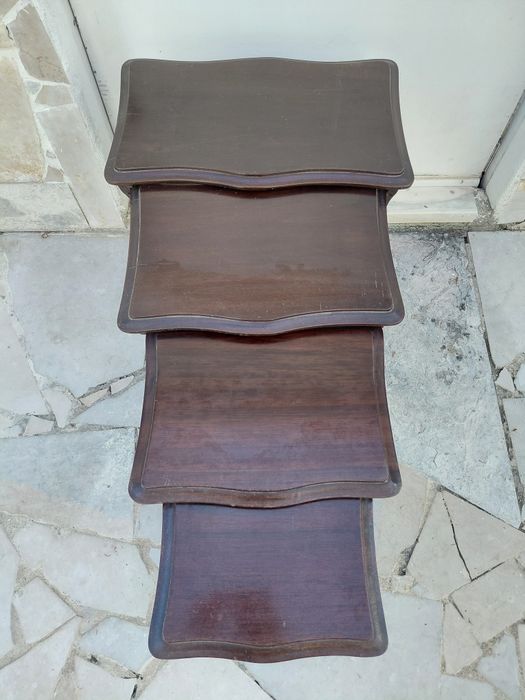 Mesa (4)Mãe  estilo Inglês em madeira maciça