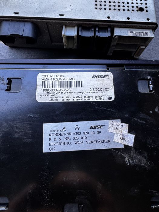 Radio  original Mercedes W203 Comand 2.0