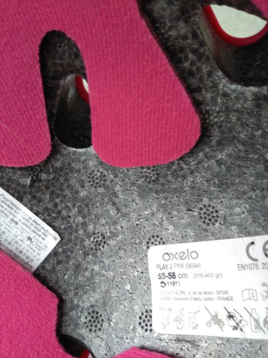 kask dziecięcy Oxelo 55-58 cm