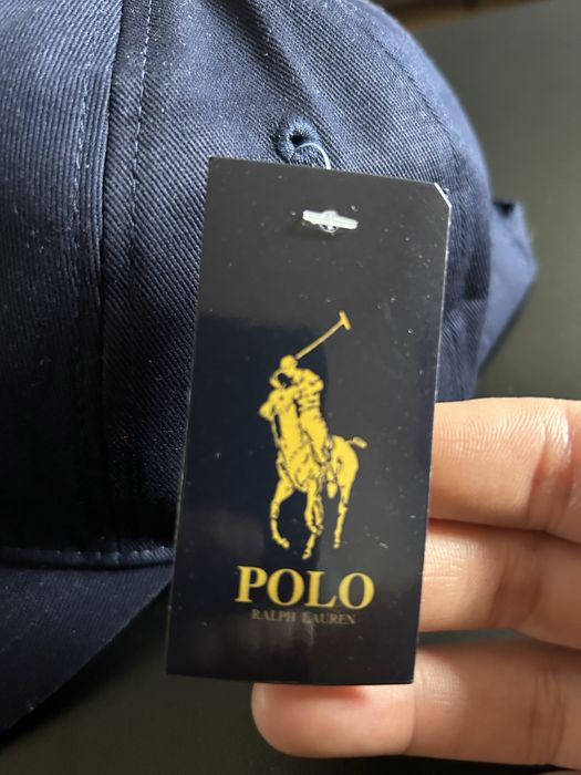 Czapka Polo Ralph Lauren granatowa