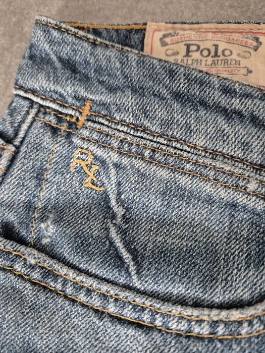 Ralph Lauren jeansy damskie rozmiar 27 spodnie jeansowe z rozdarciami