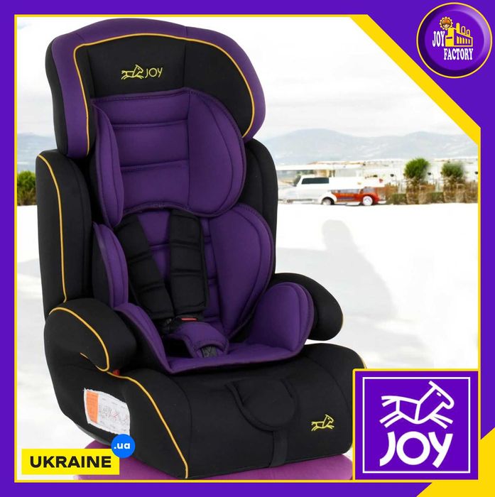 Дитяче автокрісло JOY RS-8577 група 1/2/3 9-36 кг 180 роскладається