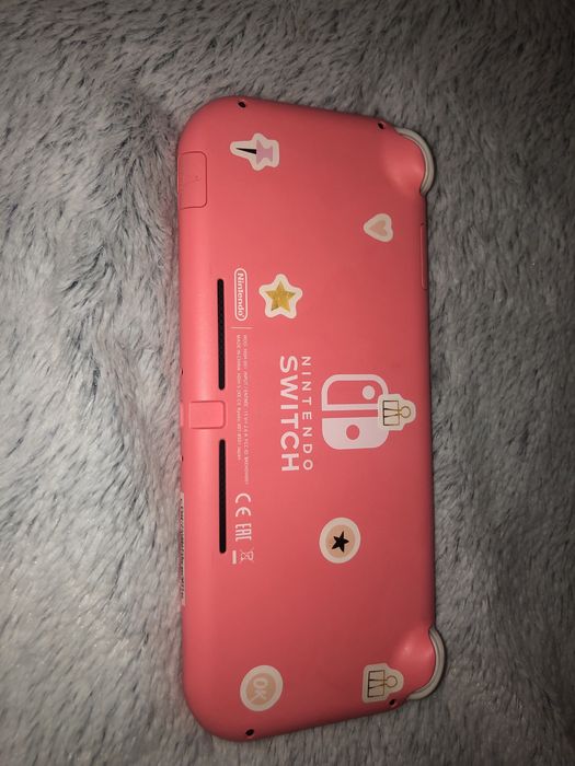 nintendo switch lite różowe