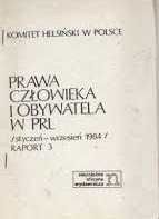 Prawa człowieka i obywatela w PRL