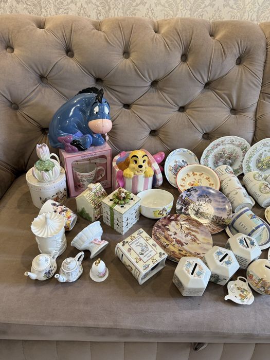 Royal Albert, Doulton, Wedgwood, Peter the rabbit
