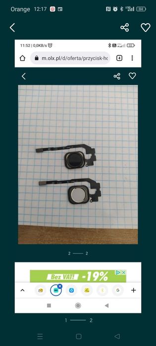 Przycisk home iPhone 5s SE guzikPrzycisk home iPhone 5s SE