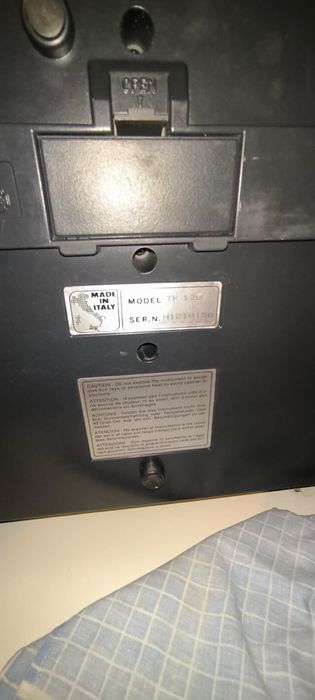 Órgão musical preto