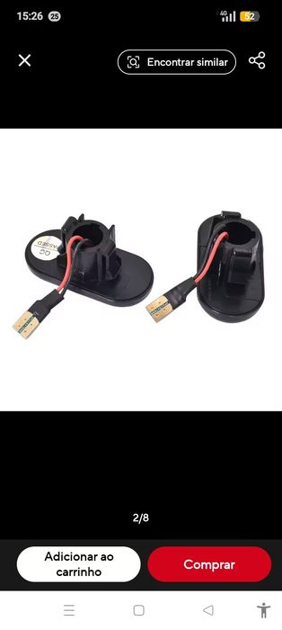 Piscas laterais led compatível para a Opel Vivaro Renault Clio Opel