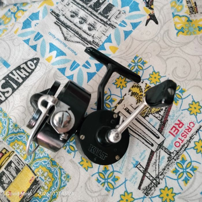 Carreto de pesca vintage