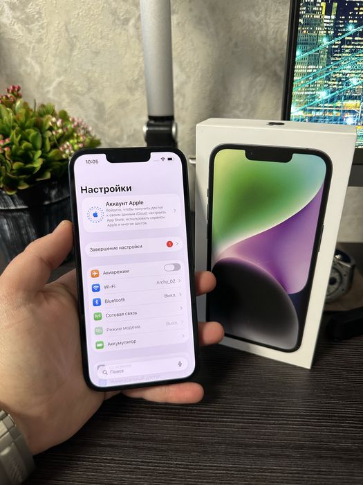 iPhone 14 128Gb • Идеал • Полный комплект • Гарантия • Айфон